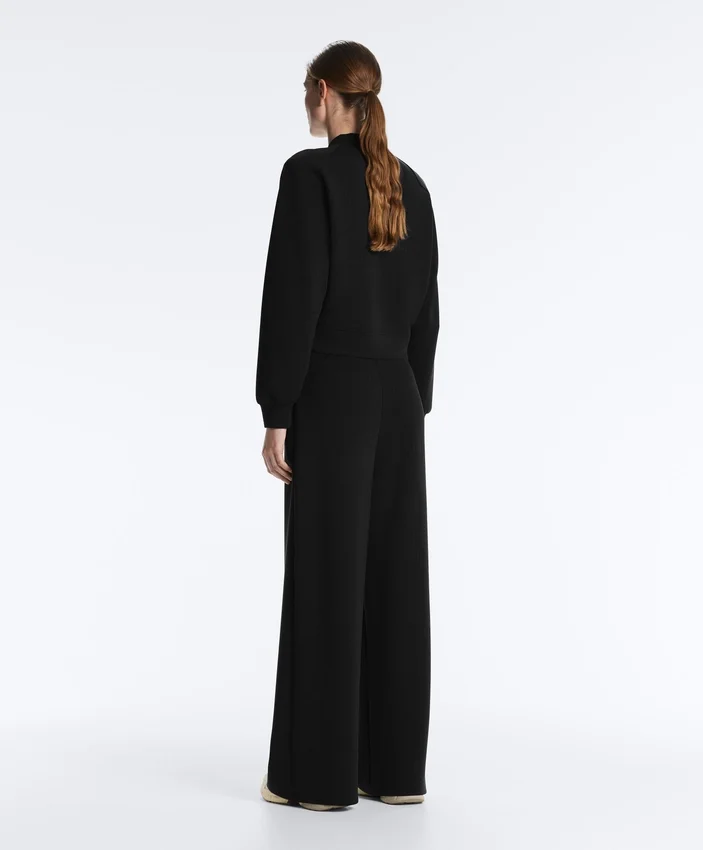 Straight-Leg Striped Trousers with Soft-Touch Modal Straight-Leg Striped Trousers with Soft-Touch Modal