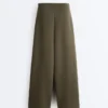 Straight-Leg Striped Trousers with Soft-Touch Modal Straight-Leg Striped Trousers with Soft-Touch Modal