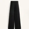 Straight-Leg Trousers with Modal and Crease Straight-Leg Trousers with Modal and Crease