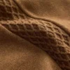 Straight-Leg Trousers with Side Knit Structure Straight-Leg Trousers with Side Knit Structure