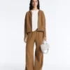 Structured Knit Hooded Jacket Structured Knit Hooded Jacket