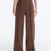 Straight-Leg Trousers with Soft-Touch Modal and Piping Straight-Leg Trousers with Soft-Touch Modal and Piping