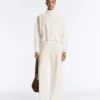 Straight-Leg Trousers with Soft-Touch Modal and Piping Straight-Leg Trousers with Soft-Touch Modal and Piping