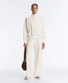 Straight-Leg Trousers with Soft-Touch Modal and Piping Straight-Leg Trousers with Soft-Touch Modal and Piping