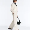 Straight-Leg Trousers with Soft-Touch Modal and Piping Straight-Leg Trousers with Soft-Touch Modal and Piping