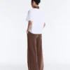 Straight-Leg Trousers with Soft-Touch Modal and Piping Straight-Leg Trousers with Soft-Touch Modal and Piping