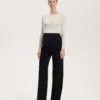 Straight-Leg Warm Maternity Trousers Straight-Leg Warm Maternity Trousers
