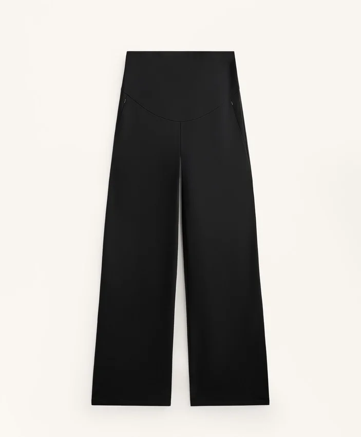 Straight-Leg Warm Maternity Trousers Straight-Leg Warm Maternity Trousers
