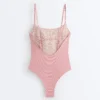 Stripe Round Neck Swimsuit Stripe Round Neck Swimsuit