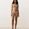 Stripe Triangle Bikini Top Stripe Triangle Bikini Top