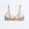 Stripe Triangle Bikini Top Stripe Triangle Bikini Top