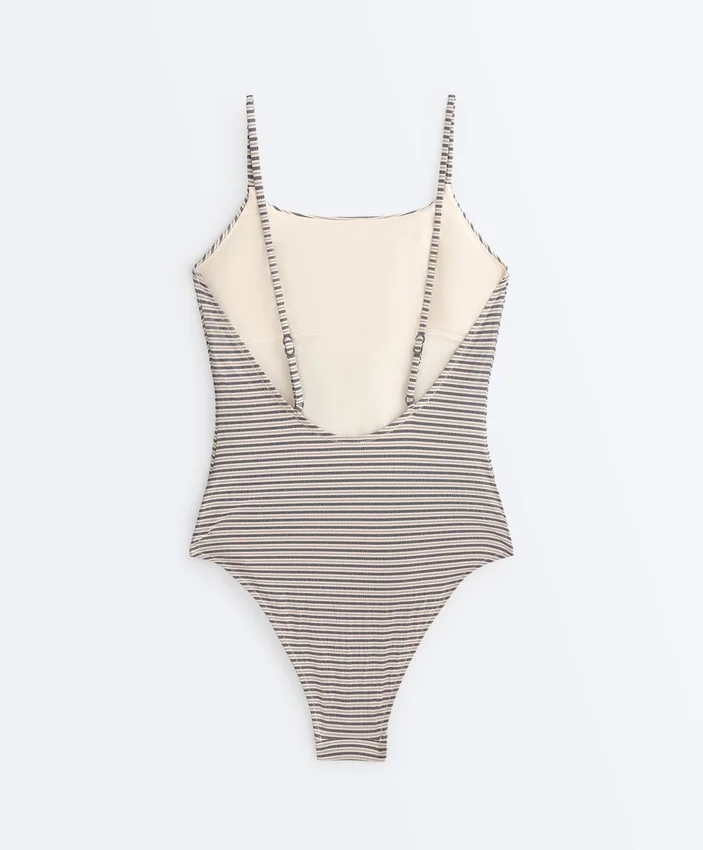 Stripe Triangle Swimsuit Stripe Triangle Swimsuit