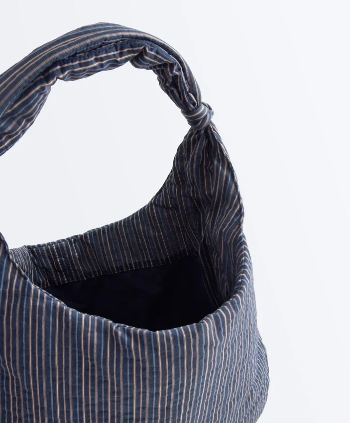 Striped Bag with Knot Striped Bag with Knot