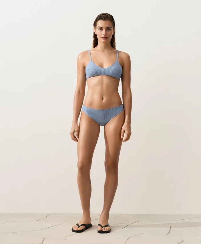 Striped Bikini Top Striped Bikini Top