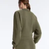 Striped Bomber Jacket with Soft-Touch Modal Striped Bomber Jacket with Soft-Touch Modal