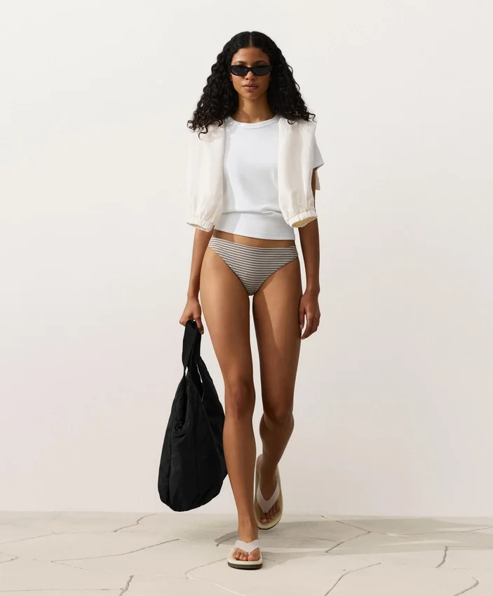Striped Classic Bikini Briefs Striped Classic Bikini Briefs
