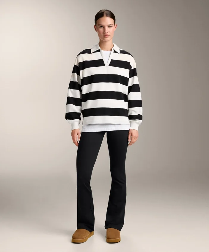 Striped Cotton Piqué Polo Shirt Striped Cotton Piqué Polo Shirt