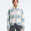 Striped Faux-Shearling Bomber Jacket Striped Faux-Shearling Bomber Jacket