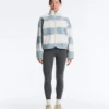 Striped Faux-Shearling Bomber Jacket Striped Faux-Shearling Bomber Jacket