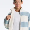Striped Faux-Shearling Bomber Jacket Striped Faux-Shearling Bomber Jacket