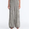 Striped Knit Bloomer Trousers Striped Knit Bloomer Trousers