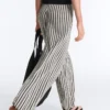 Striped Knit Bloomer Trousers Striped Knit Bloomer Trousers