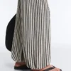 Striped Knit Bloomer Trousers Striped Knit Bloomer Trousers