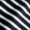 Striped Knit Shorts with 100% Cotton Belt Striped Knit Shorts with 100% Cotton Belt