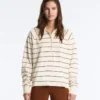 Striped Long-Sleeve Polo Shirt Striped Long-Sleeve Polo Shirt