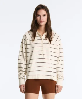 Striped Long-Sleeve Polo Shirt Striped Long-Sleeve Polo Shirt