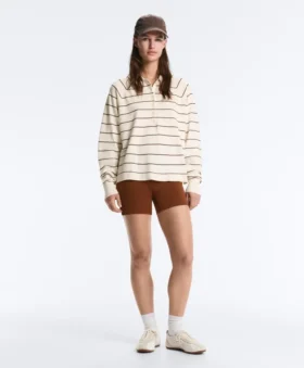 Striped Long-Sleeve Polo Shirt Striped Long-Sleeve Polo Shirt