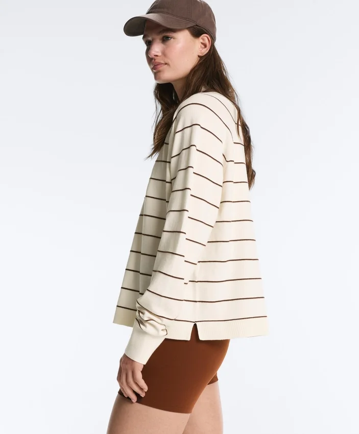Striped Long-Sleeve Polo Shirt Striped Long-Sleeve Polo Shirt