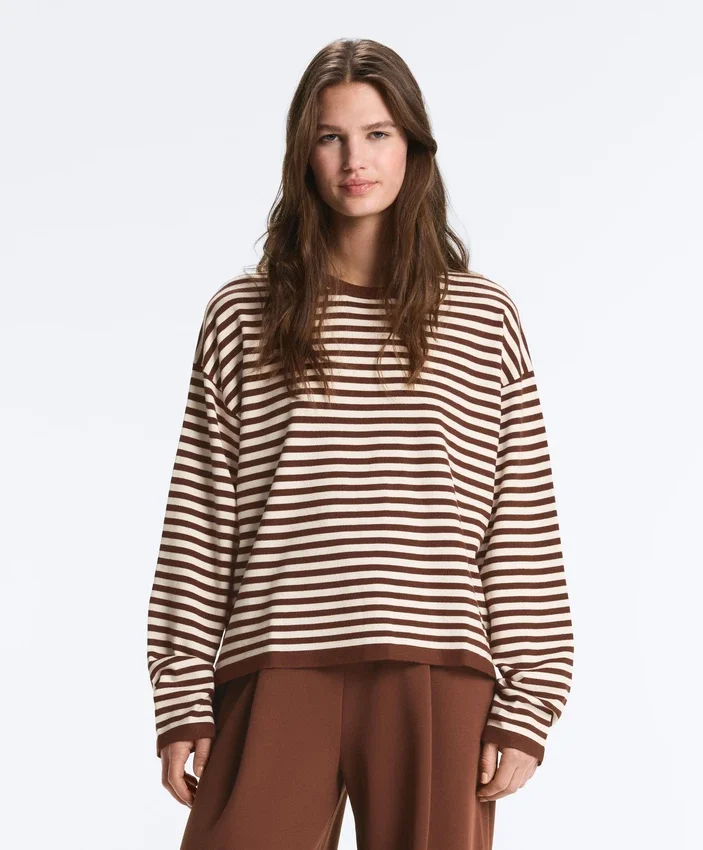 Striped Long-Sleeved Jumper Striped Long-Sleeved Jumper