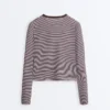 Striped Long-Sleeved Technical T-Shirt Striped Long-Sleeved Technical T-Shirt