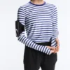 Striped Long-Sleeved Technical T-Shirt Striped Long-Sleeved Technical T-Shirt