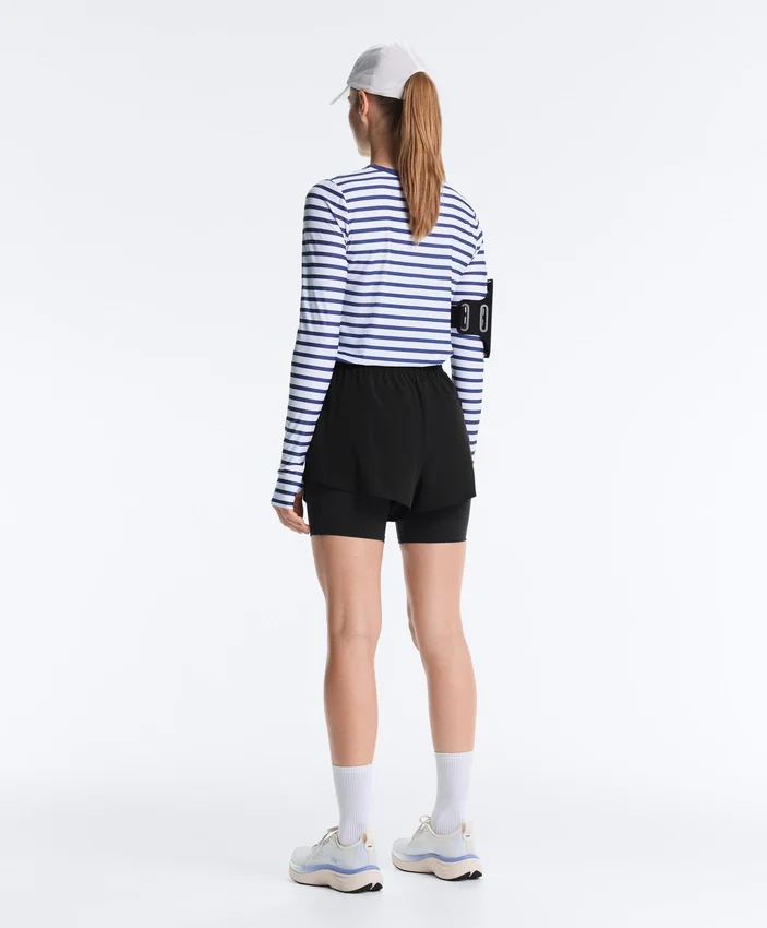 Striped Long-Sleeved Technical T-Shirt Striped Long-Sleeved Technical T-Shirt