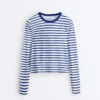 Striped Long-Sleeved Technical T-Shirt Striped Long-Sleeved Technical T-Shirt