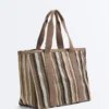Striped Shopper Bag Striped Shopper Bag