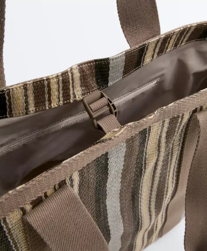 Striped Shopper Bag Striped Shopper Bag