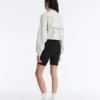 Striped Stretch Overlay Jacket