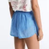 Striped Technical Shorts Striped Technical Shorts