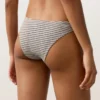 Striped U-Cut Medium-Coverage Bikini Briefs Striped U-Cut Medium-Coverage Bikini Briefs