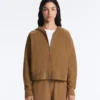 Structured Knit Hooded Jacket Structured Knit Hooded Jacket