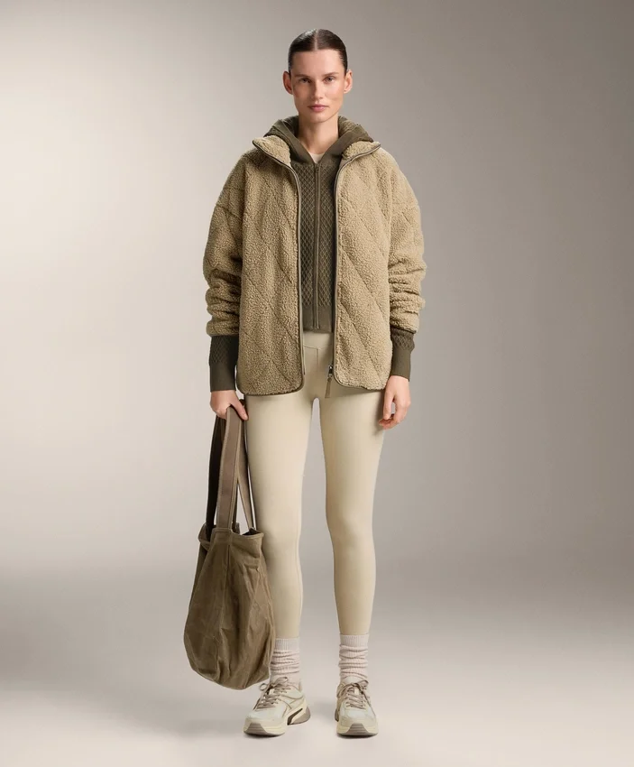 Structured Knit Hooded Jacket Structured Knit Hooded Jacket