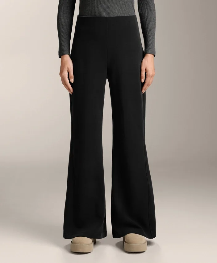 Super High-Rise Flare Trousers with Brushed Modal Super High-Rise Flare Trousers with Brushed Modal