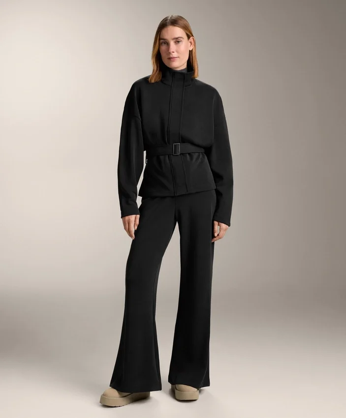 Super High-Rise Flare Trousers with Brushed Modal Super High-Rise Flare Trousers with Brushed Modal