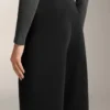 Super High-Rise Flare Trousers with Brushed Modal Super High-Rise Flare Trousers with Brushed Modal