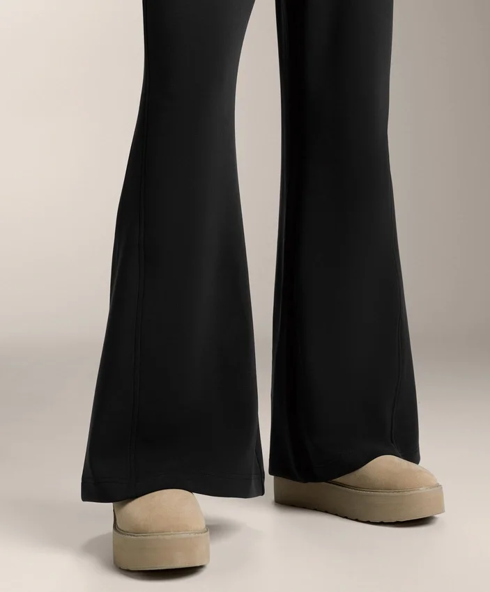 Super High-Rise Flare Trousers with Brushed Modal Super High-Rise Flare Trousers with Brushed Modal