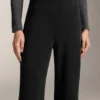 Super High-Rise Flare Trousers with Brushed Modal Super High-Rise Flare Trousers with Brushed Modal
