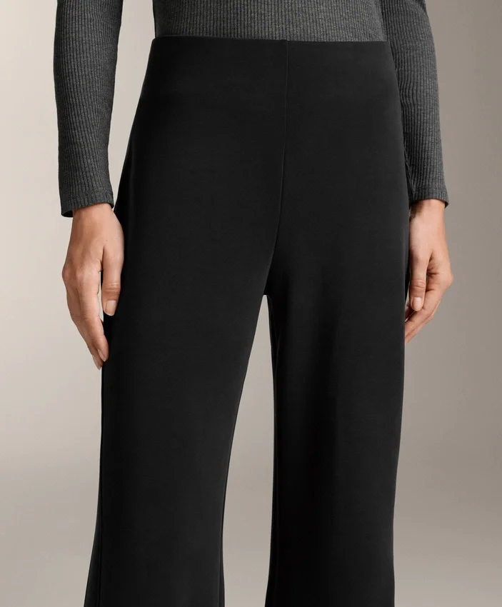 Super High-Rise Flare Trousers with Brushed Modal Super High-Rise Flare Trousers with Brushed Modal